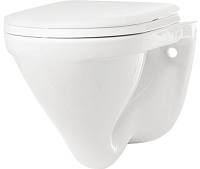 Унитаз подвесной ATTICA LUXE SL DM с сиденьем дюропласт Sanita ATCSLWH0104
