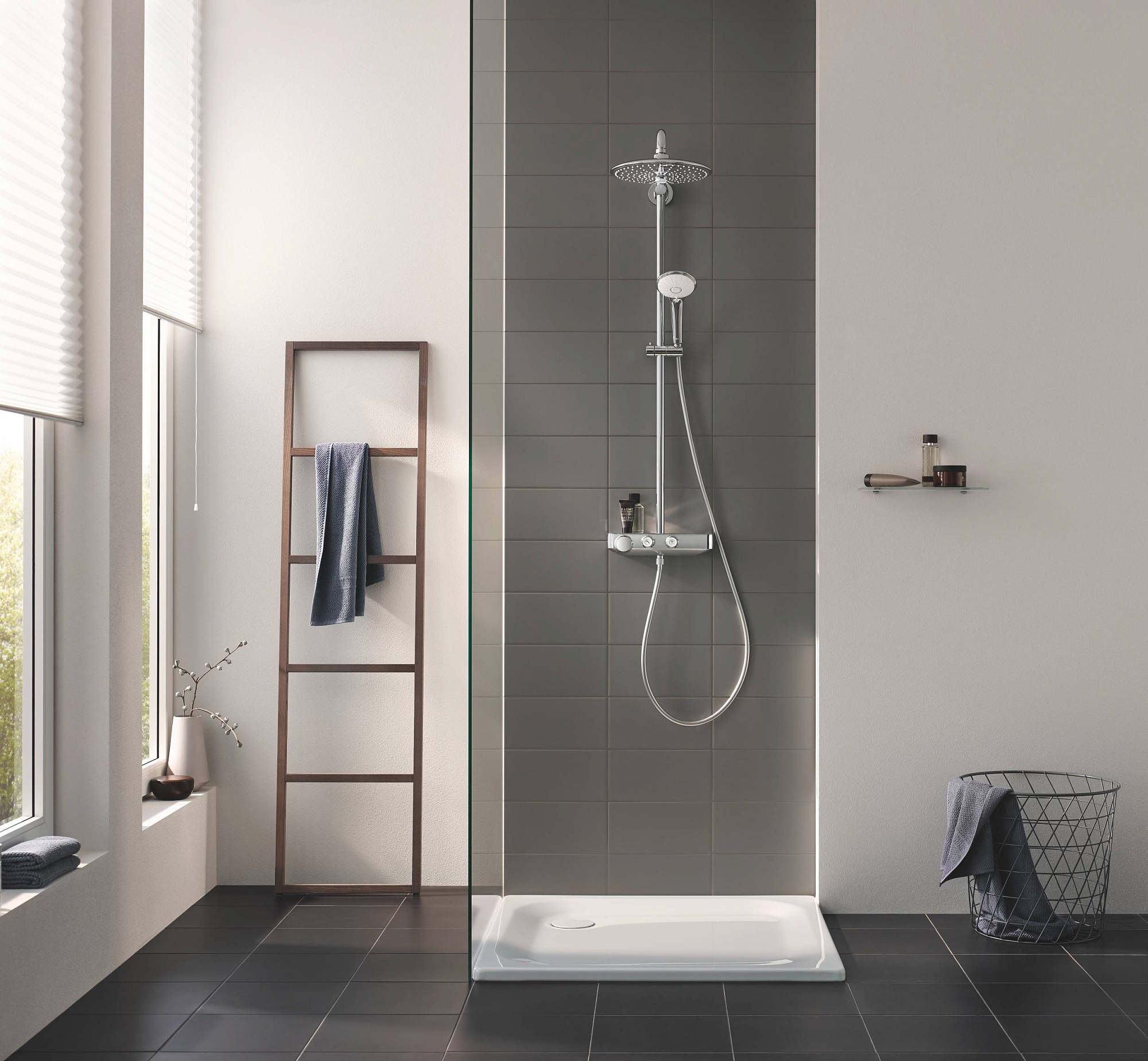 Система душевая Euphoria SmartControl 260 MONO с термостатическим смесителем цвет хром, GROHE 26509000 купить 2