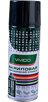 Краска резиновая Vivido черная матовая