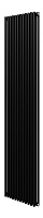 Дизайн-радиатор  Shift R22 C2180 12 секций цвет черный RAL9005m Royal Thermo R22-C2180.12.9005m