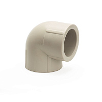 Угольник PPR 90*40мм Lammin полипропиленовый серый Lm31034090040G