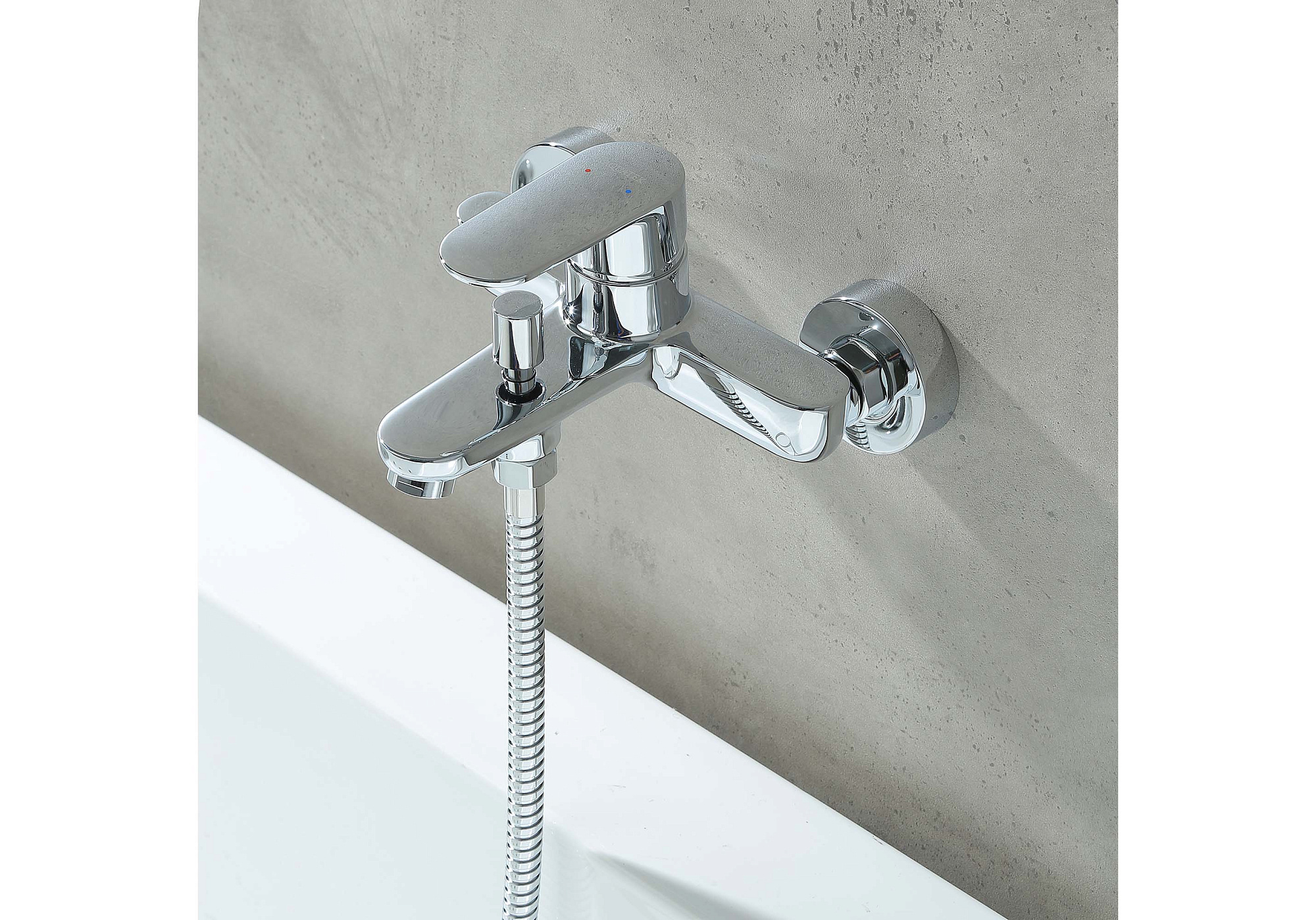 Смеситель НИКА  для ванны хром Aquatek AQ1840CR купить 5