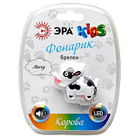 Фонарь-брелок детский ERA BD6-С Корова