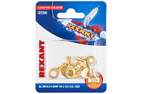 Наконечник кольцевой НК 6-0.5-0.8 d6.2мм 0.5-0.8мм (10шт) REXANT 06-0424-А