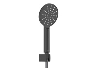 Набор душевой ОБЕРОН Select 120 3 jet черный матовый Aquatek AQ2033MB