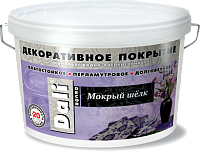 Покрытие декоративное Dali-Decor Мокрый шелк золото 5 кг