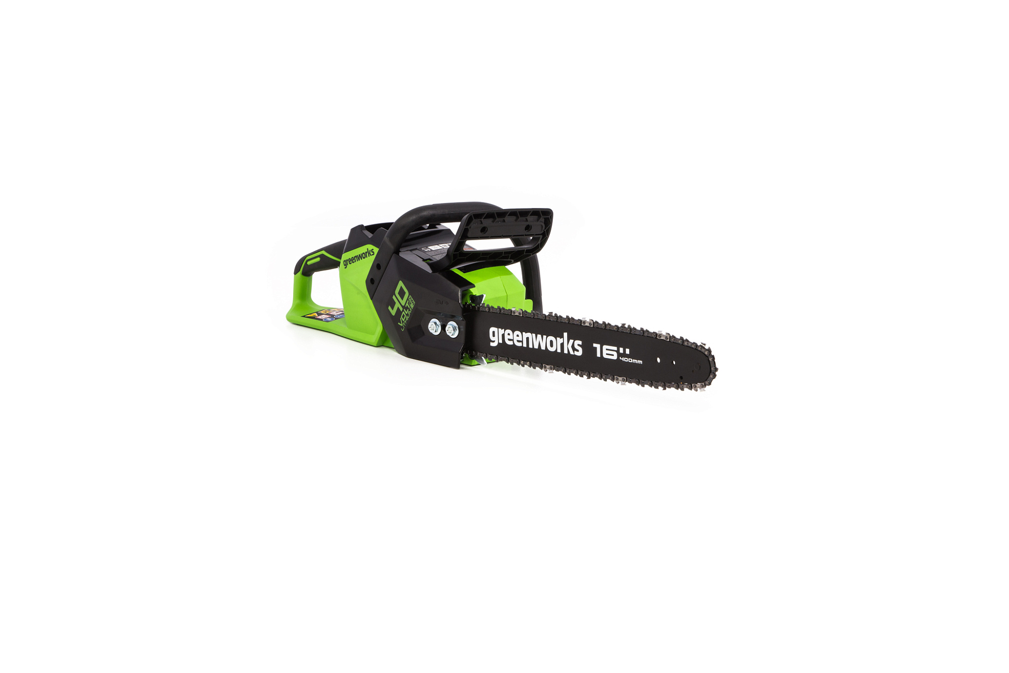 Пила цепная аккумуляторная Greenworks GD40CS18 (3/8"-1.1-56) 40В шина-40см б/щеточная (без акк и з/у (тушка) (2005807) доставка Нижний Новгород 1 Пила цепная аккумуляторная Greenworks GD40CS18 (3/8"-1.1-56) 40В шина-40см б/щеточная (без акк и з/у (тушка) (2005807) купить 1