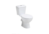 Унитаз КАИР напольный с бачком с сиденьем косой выпуск 660*360*720мм Aquatek AQ2780-00