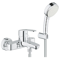 Смеситель Eurostyle Cosmopolitan для ванны с ручным душем цвет хром, GROHE 3359220A
