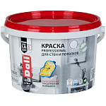 Краска для стен и потолков по штукатурке Dali Professional 3 акриловая бесцветная (База C) 2.5 л
