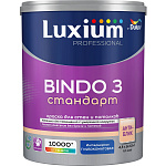 Краска PROF для стен и потолков Bindo 3 глубокоматовая база BW Luxium 50034502 (4.5л)