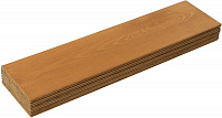 Панель декоративная мебельная шлифованная WALLWOOD Light Walnut 4*140*560мм/1.88кв.м