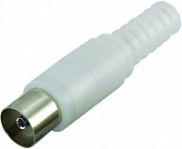 Антенное гнездо TV SQ1809-0011 пласт. без пайки