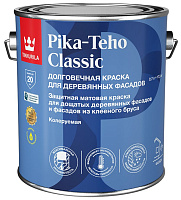 Краска для домов PIKA-TEHO CLASSIC база C бесцветная матовая (2.7л)