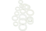 Прокладки резиновые 1",1/2",3/4"(15шт) белые Masterprof ИС.131222