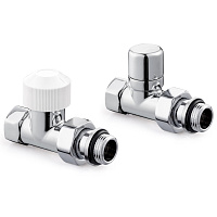 Набор термостатический прямой Design 1/2"М30х1,5 (Хром) Royal Thermo RATVDP11212CH