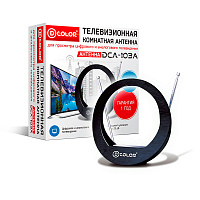 Антенна комнатная активная D-COLOR DCA-103A 28дБ,6В 