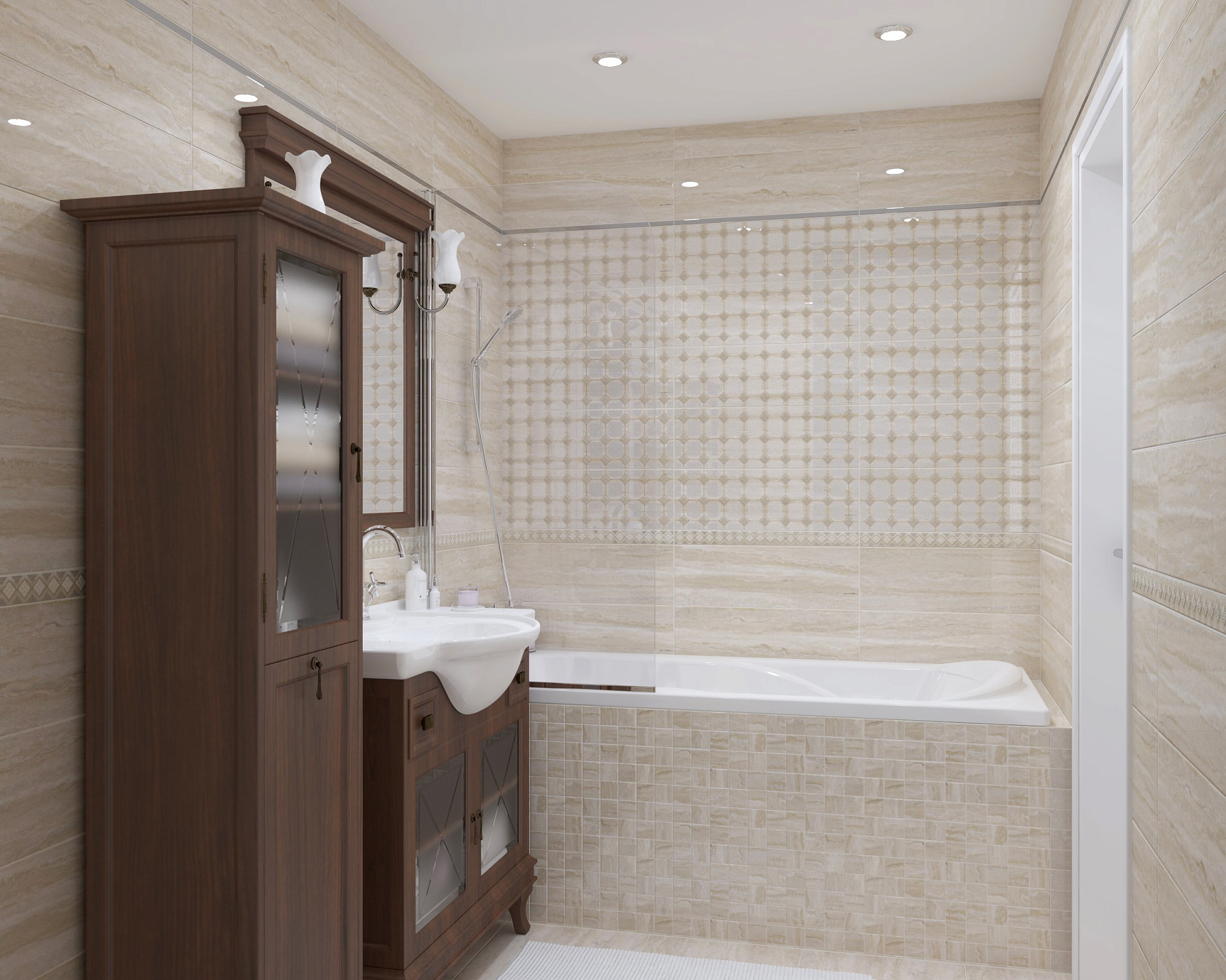 Плитка настенная Glossy мозаика бежевый 20*60 см, Laparet 60113 доставка Нижний Новгород 2 Плитка настенная Glossy мозаика бежевый 20*60 см, Laparet 60113 купить 2