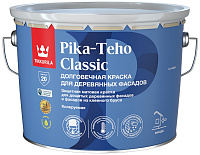Краска для домов PIKA-TEHO CLASSIC база C бесцветная матовая (9л)