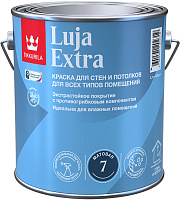 Краска экстра-стойкая LUJA EXTRA матовая белая база A Tikkurila (2.7л)
