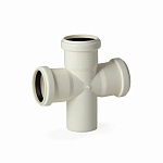 Крестовина для малошумной канализации Lammin 50*50/87.5° Lm39010505090