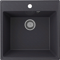 Мойка для кухни Ulgran Quartz Forte 505-08 кварцевая квадратная 50,5*50,5см космос