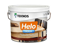 Лак полиуретановый TEKNOS Helo Aqua 40 полуглянцевый Бесцветный