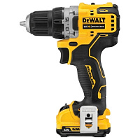 Дрель-шуруповерт аккумуляторная DeWalt DCD 701D2 XRLi-Ion (бесщеточный)кейс 12В 57.5Нм 2акк*2.0а/ч (DCD701D2-QW)