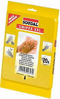 Салфетки Свипекс очищающие 20шт Soudal 120874