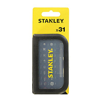 Набор бит 31шт. (30 бит*25 мм+держатель) Stanley STA60490-XJ