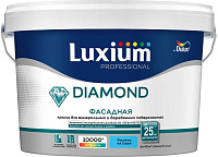 Краска Dulux Prof Diamond Фасадная гладкая матовая база BС Luxium 50035263 (4.5л)