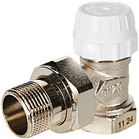 Клапан термостатический угловой 3/4" Rommer RVT-0002-100020