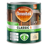 Пропитка защитно-декоративная Omnitex Classic S by Pinotex бесцветная база CLR 2.5л 50037197 Пропитка защитно-декоративная Omnitex Classic S by Pinotex бесцветная база CLR 2.5л 50037197