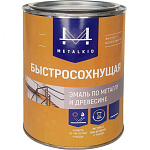 Эмаль MetalKID Express по металлу и древесине быстросохнущая полуматовая база С бесцветная (3.3кг)