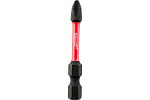 Бита Milwaukee PH2 торсионная SHOCKWAVE 50мм 1шт  (4932430854)