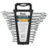 Набор ключей комбинированных 12 штук PARK 104349