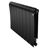 Радиатор биметаллический Infinity 500мм 8 секций Noir Sable Royal Thermo RTINNS5008