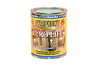 Краска латексная Symphony EURO LIFE для стен и потолков (База С) 0.9 л