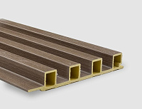 Панель бамбуковая Classic nut 1шт-0.448 м2 2800*160*22 мм Bonaparte