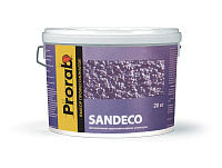 Краска фактурная Prorab SANDECO SD 001 белый - 20 кг
