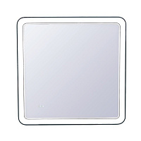 Зеркало Атлантика с подсветкой и часами 60*60см Style Line СС-00002214