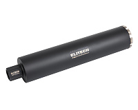 Коронка алмазная для дрели алмазного сверления ELITECH HD  ф 92*450 1 1/4"внутр, с охл. (1110.011800)