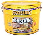 Змаль акриловая Symphony PREMIERA шелковисто-матовая база А белая (2.7л)