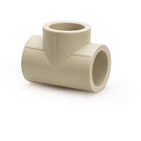 Тройник PPR 40мм Lammin полипропиленовый серый Lm31033000040G