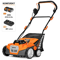 Аэратор скарификатор аккумуляторный DAEWOODSC 3842Li SET