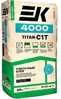 Плиточный клей ЕК 4000 TITAN