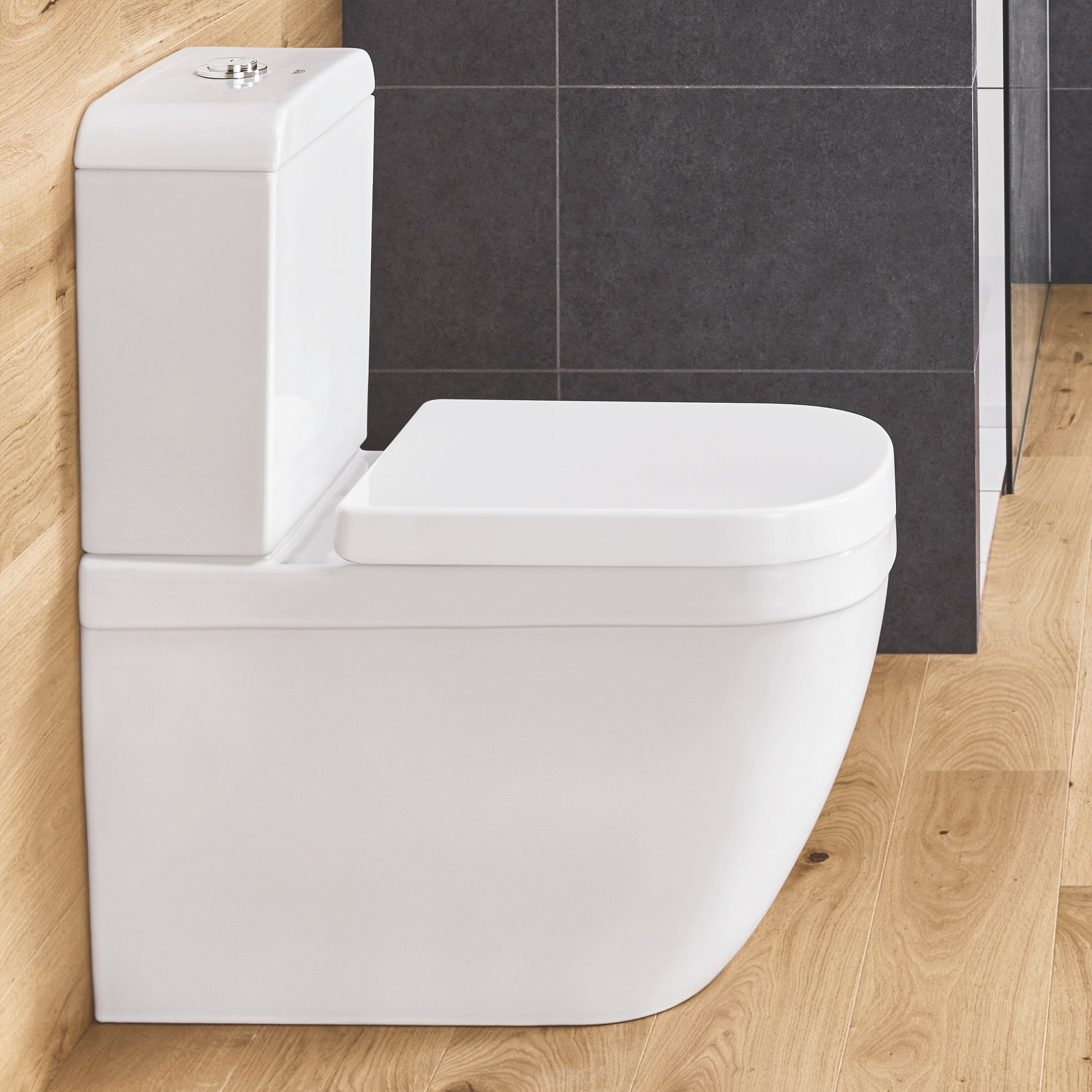 Унитаз Euro Ceramic напольный универсальный выпуск безободковый альпин-белый, GROHE 39338000 доставка Нижний Новгород 4 Унитаз Euro Ceramic напольный универсальный выпуск безободковый альпин-белый, GROHE 39338000 купить 4