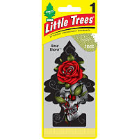 Ароматизатор Little Trees Ёлочка Дикая роза Rose Thorn U1P-17308-RUSS