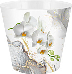 Горшок для цветов London Orchid Deco D160 1.6л INGREEN IG619610519 белая орхидея