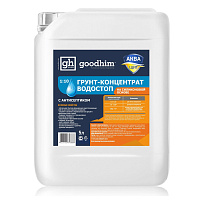 Грунтовка - концентрат водостоп GOODHIM GU1 EXTRA с антисептиком 1800 5 л